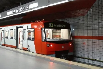 Nuremburg Metro train