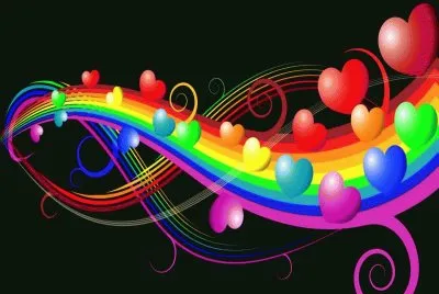 Colored Hearts jigsaw puzzle