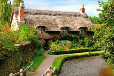Country House Cotswolds  UK jigsaw puzzle