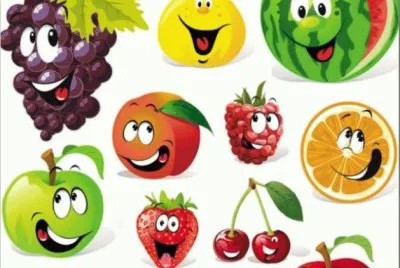 Frutas divertidas