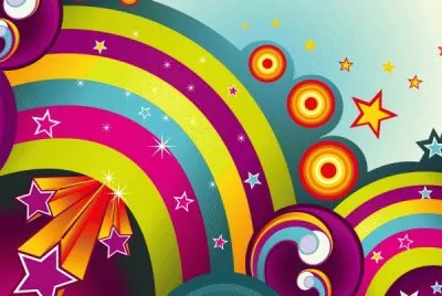 Rainbow jigsaw puzzle
