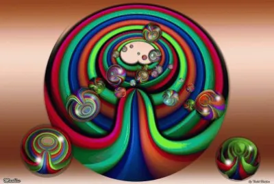 Marbles jigsaw puzzle