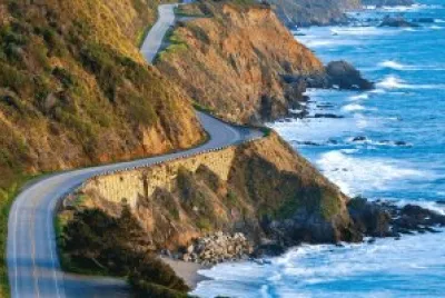 Scenic Drive Along Pacific Coast Highway