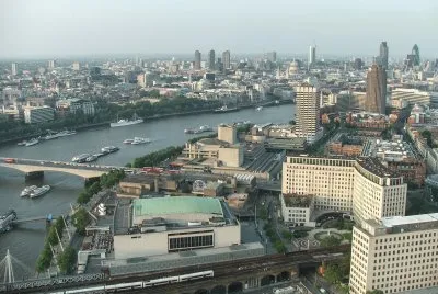 City skyline from The Eye jigsaw puzzle