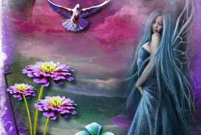 Fairy in the Purple Night