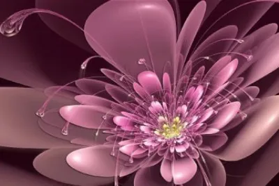 Pink Flower art jigsaw puzzle