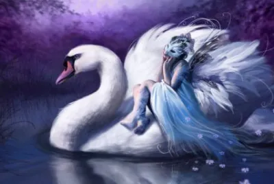 Fairy tale the Swan jigsaw puzzle