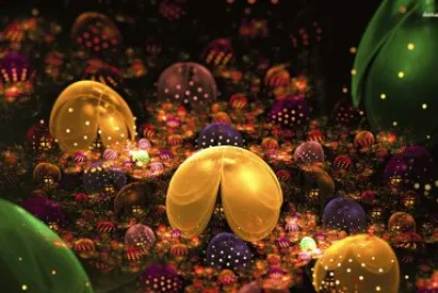 Fractal fallen Blossoms
