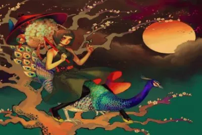 Riding on a Peacock