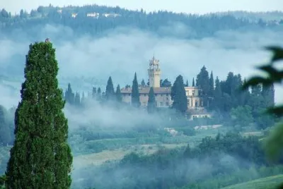 Misty Tuscan morning