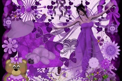Passionate Purple Craft Design