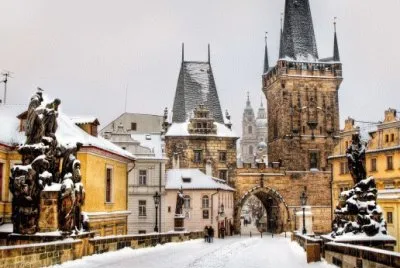 Winter in Praque jigsaw puzzle