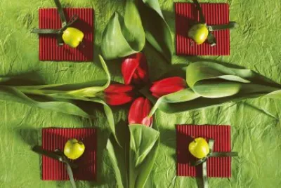 Artistic Flower and Fruit jigsaw puzzle
