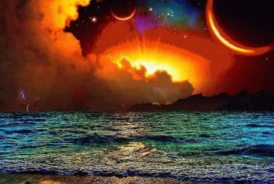 coucher de soleil