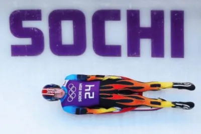 Tucker West  Luge Training Run-Team USA
