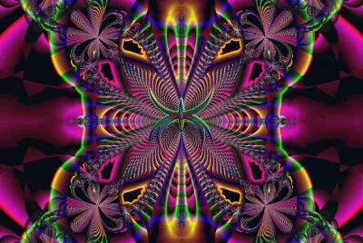 Abstraction jigsaw puzzle