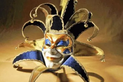 rostro de arlequÃ­n