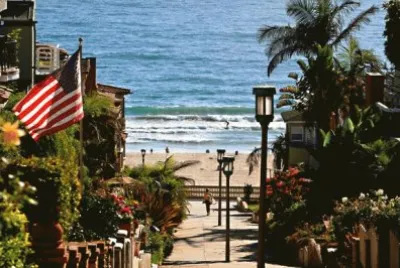 Walkway to the Beach-Manhattan Beach