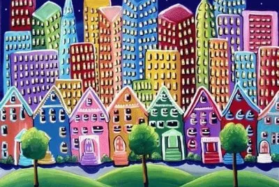 Escena jigsaw puzzle