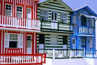 Colourful Houses jigsaw puzzle