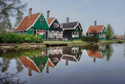 Houses in the Zaanstreek  the Netherlands jigsaw puzzle