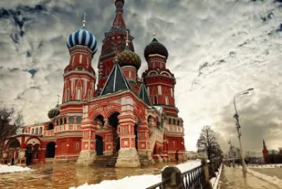 Saint basil Cathedral  Czech Republic