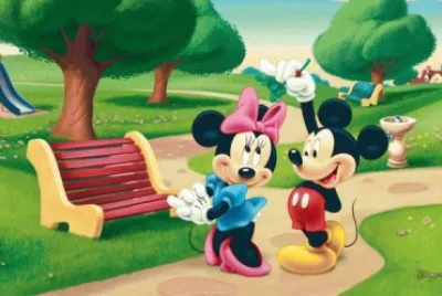 mickey and minnie