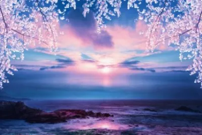 coucher de soleil