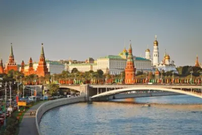 The bridge in Moscow