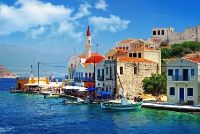 Greek Harbour jigsaw puzzle