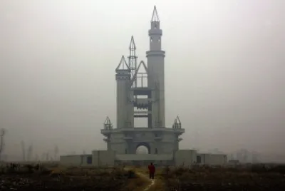 פאזל של Parque de diversiones de Disney abandonado, Beijin