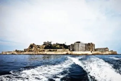 פאזל של Isla de Hashima. JapÃ³n