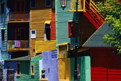 Colorful Houses  Buenos Aires