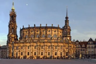 Cathedral in Dresden  Germany