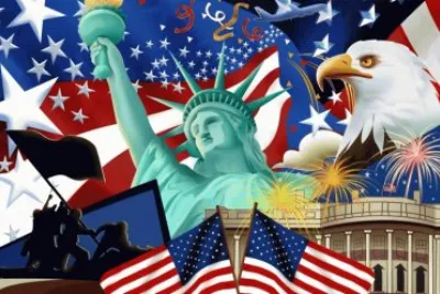 The USA jigsaw puzzle