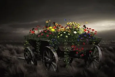 Flower Cart jigsaw puzzle