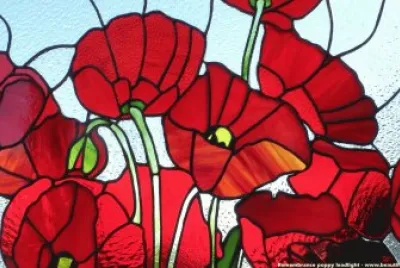 Poppy Leadlight