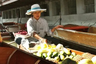 Floating market
