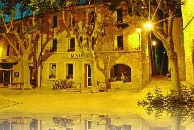 Village at night jigsaw puzzle