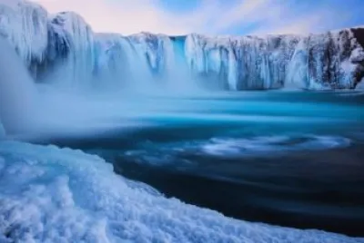 chute d 'eau  - islande jigsaw puzzle