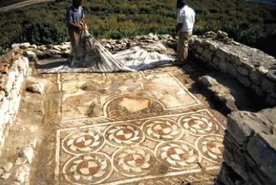 byllis 6th century mosaic