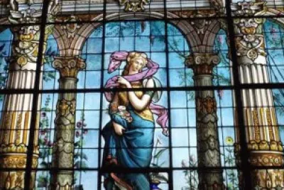 פאזל של VITRAL CASTILLO DE CHAPULTEPEC
