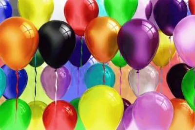 Rainbow Balloon