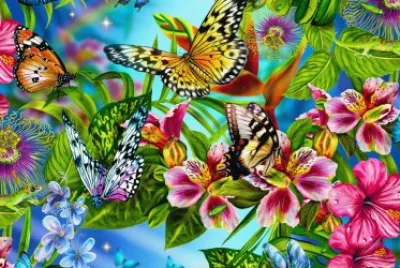 luna azul jigsaw puzzle