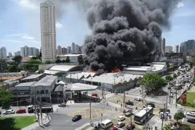 Incendio em São Paulo