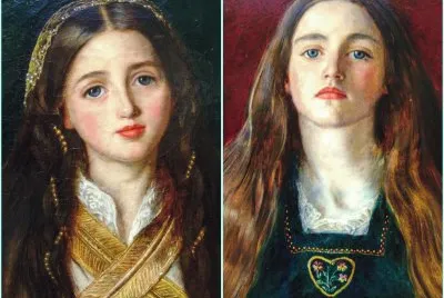 Millais portraits Getty Centre LA