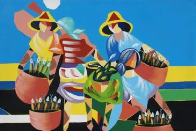 Fisherman  Mexican Art