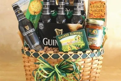 St Patricks Gift Basket-California Delicious