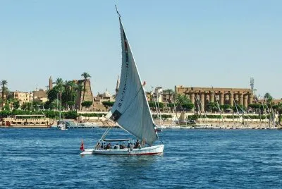 Dhow on the Nile