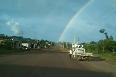 Arco Iris em EspigÃ£o do Oeste - RO